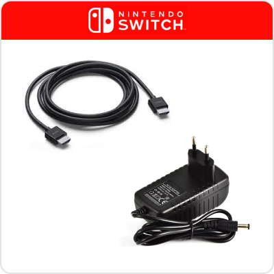 อุปกรณ์เกมส์พกพา Nintendo Switch (ครบเซ็ต)